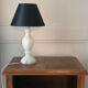 Lampe vintage en albâtre