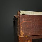 Empire Showcase Bookcase, 20th Century, Mahogany Wood