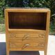 Large oak bedside cabinet