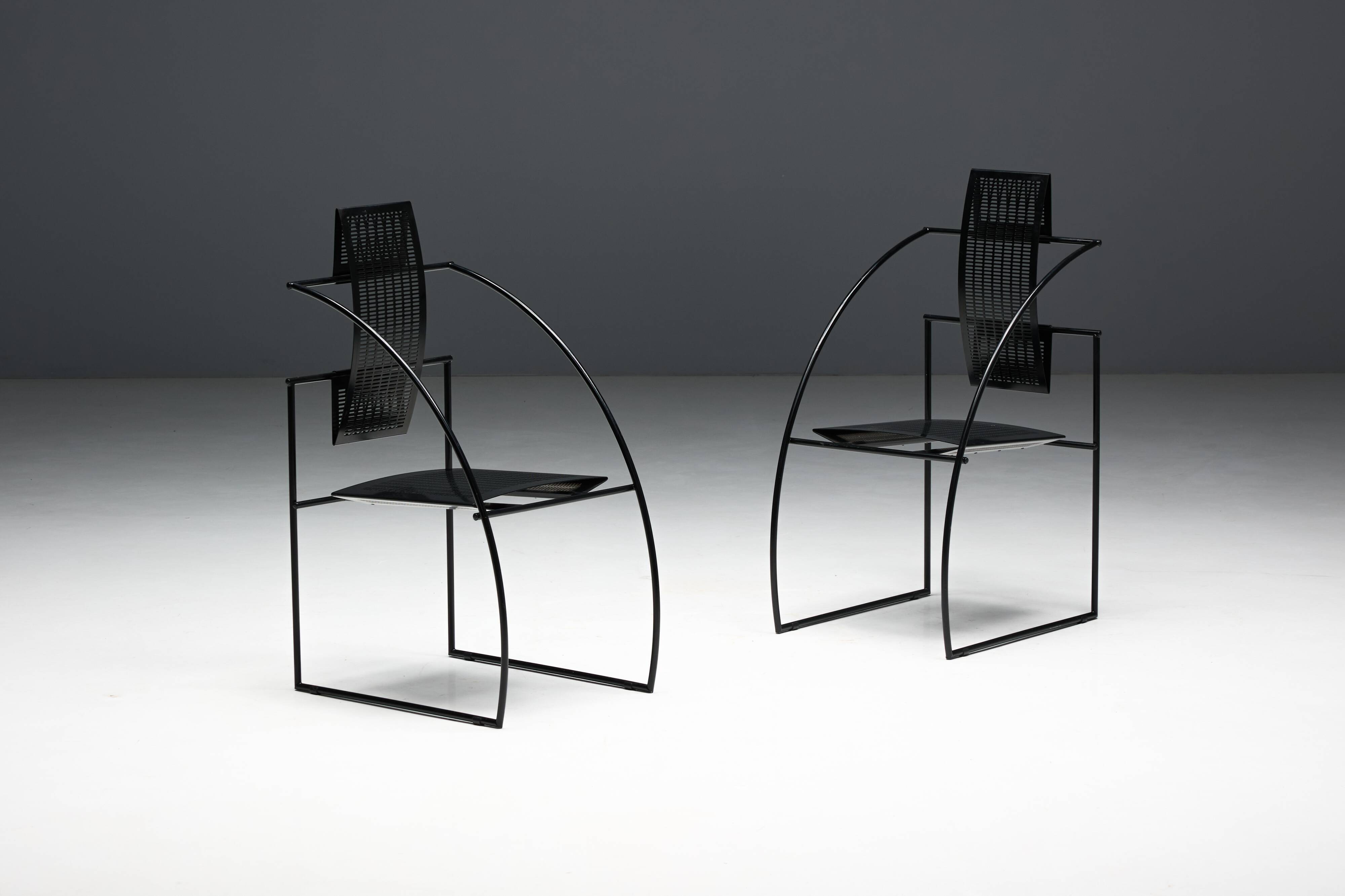 Quinta Chairs by Mario Botta for Alias, Italy, 1980s