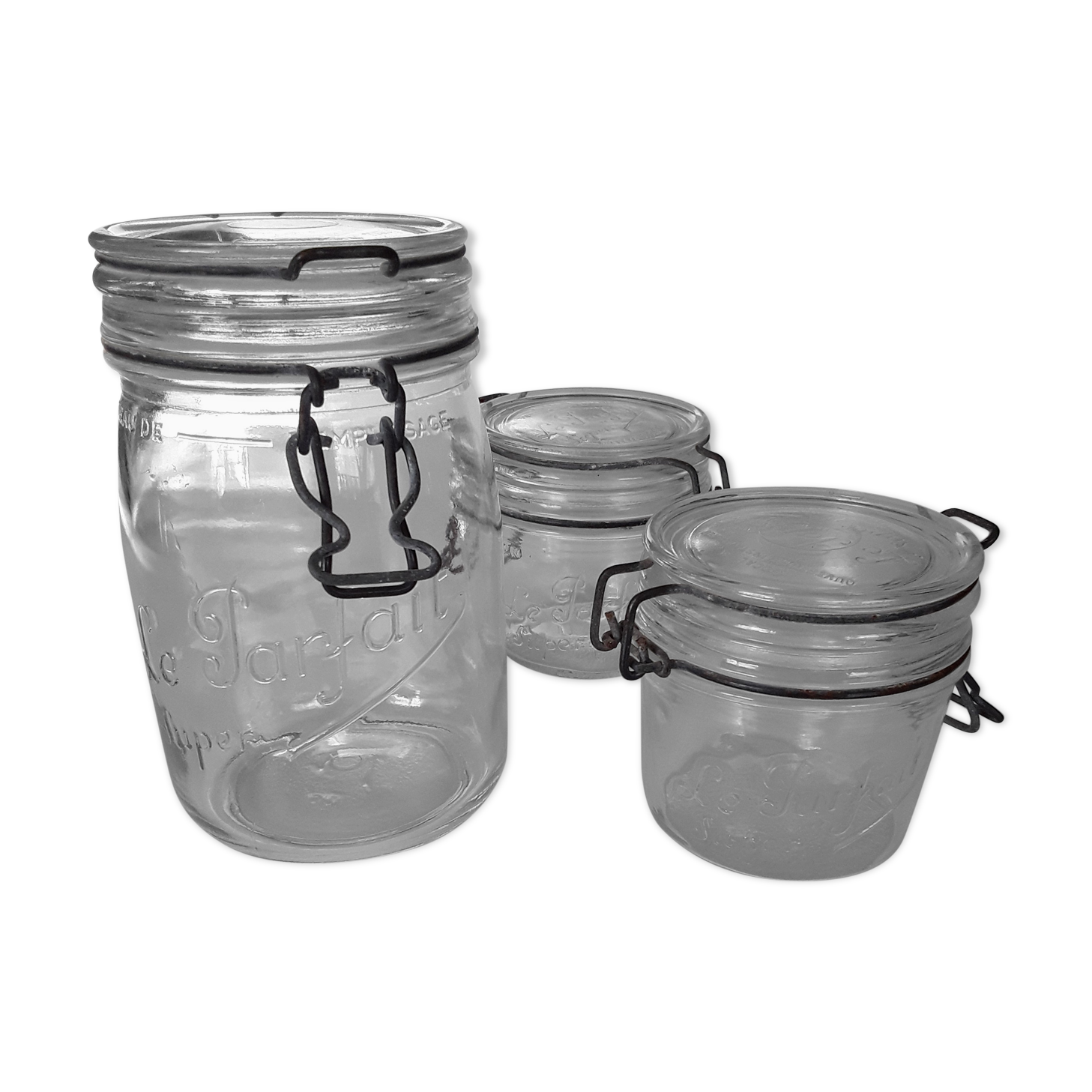 Lot of 3 jars "the perfect"