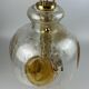 1960's 1970's brutalist ceiling lamp pendant lamp brass & murano glass