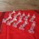10 vintage 1960s clear glass knife holders