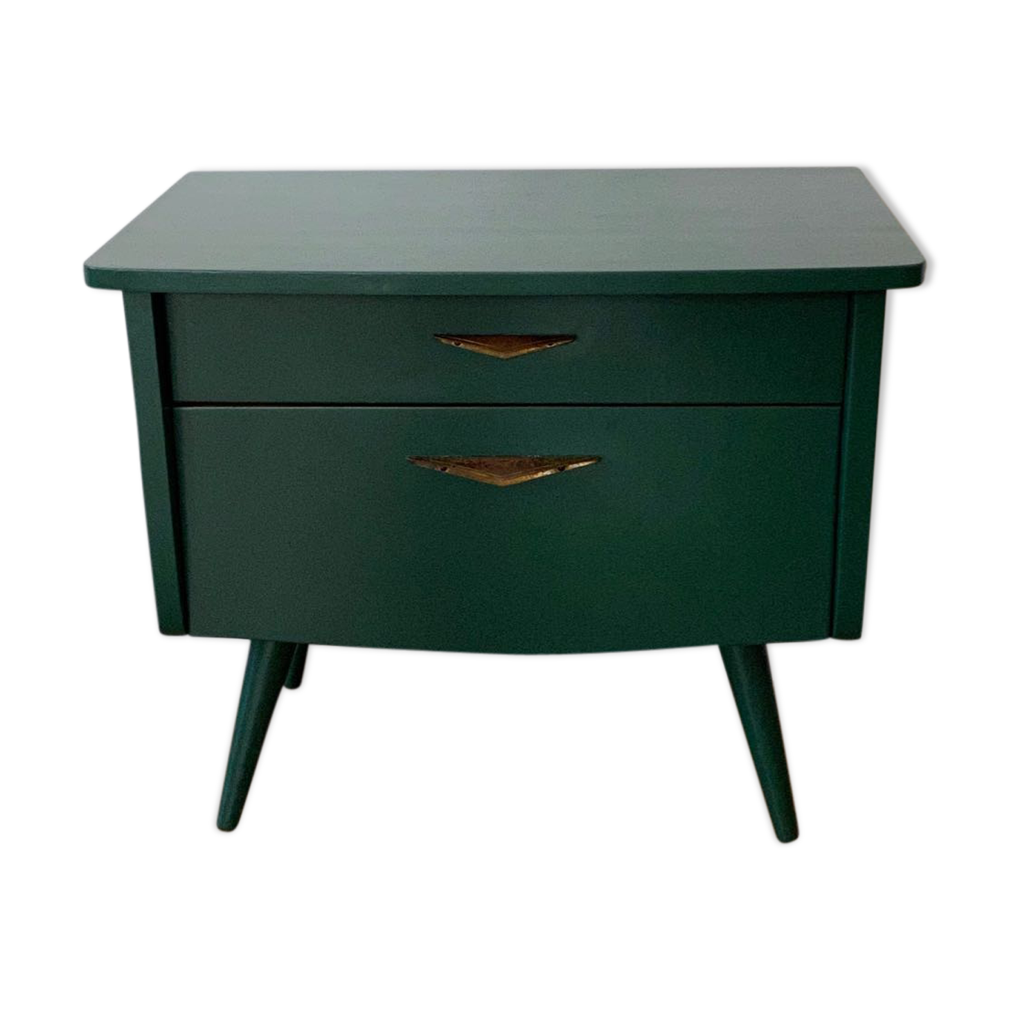 Green bedside table empire Selency