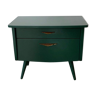 Green bedside table empire