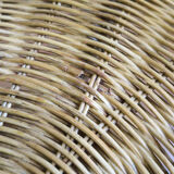 Roundtable in rattan