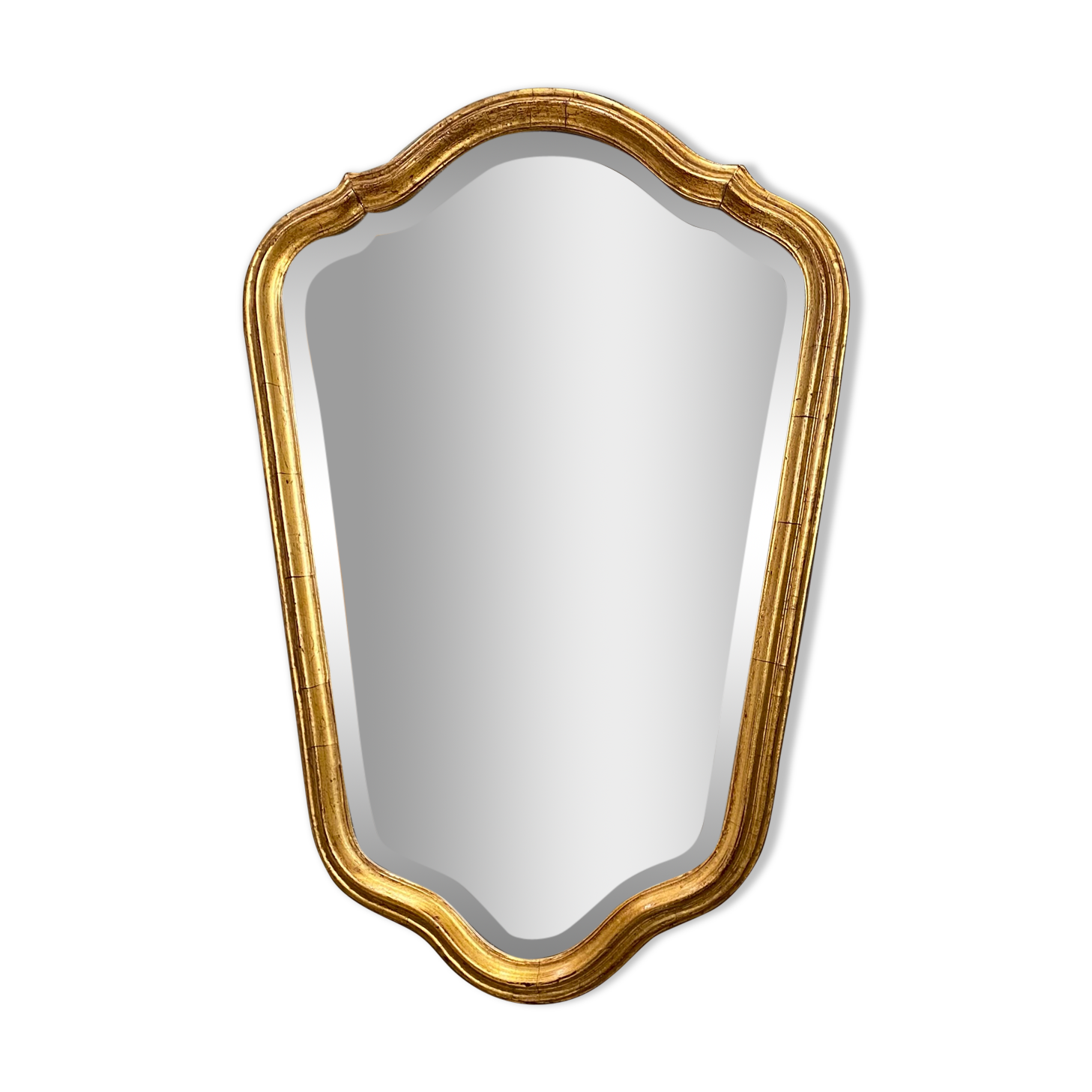 Golden mirror  - 52x32cm