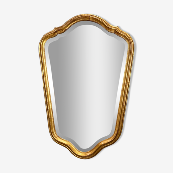 Golden mirror  - 52x32cm