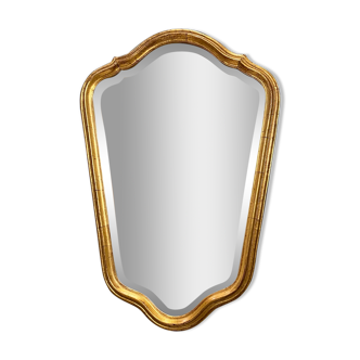 Golden mirror  - 52x32cm