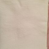 White damask tablecloth