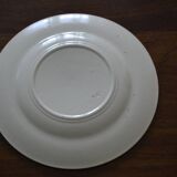 assiette fleurs bleues