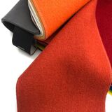 Set de 2 fauteuils Artifort Ben en tissu rouge brique Ploeg