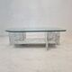 Italian Marble and Glass Coffee Table, 1980's