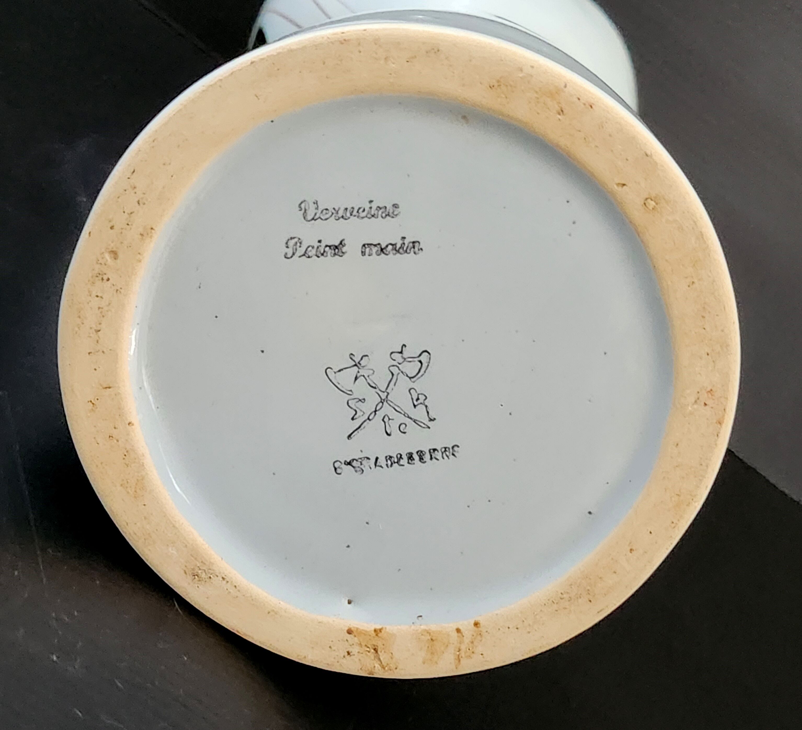 Vase vintage 1950 Sainte Radegonde