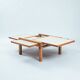 Table basse modulaire PAR4 par Bernard Vuarnesson pour Bellato, Italie, années 1970