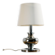 Chrome table lamp
