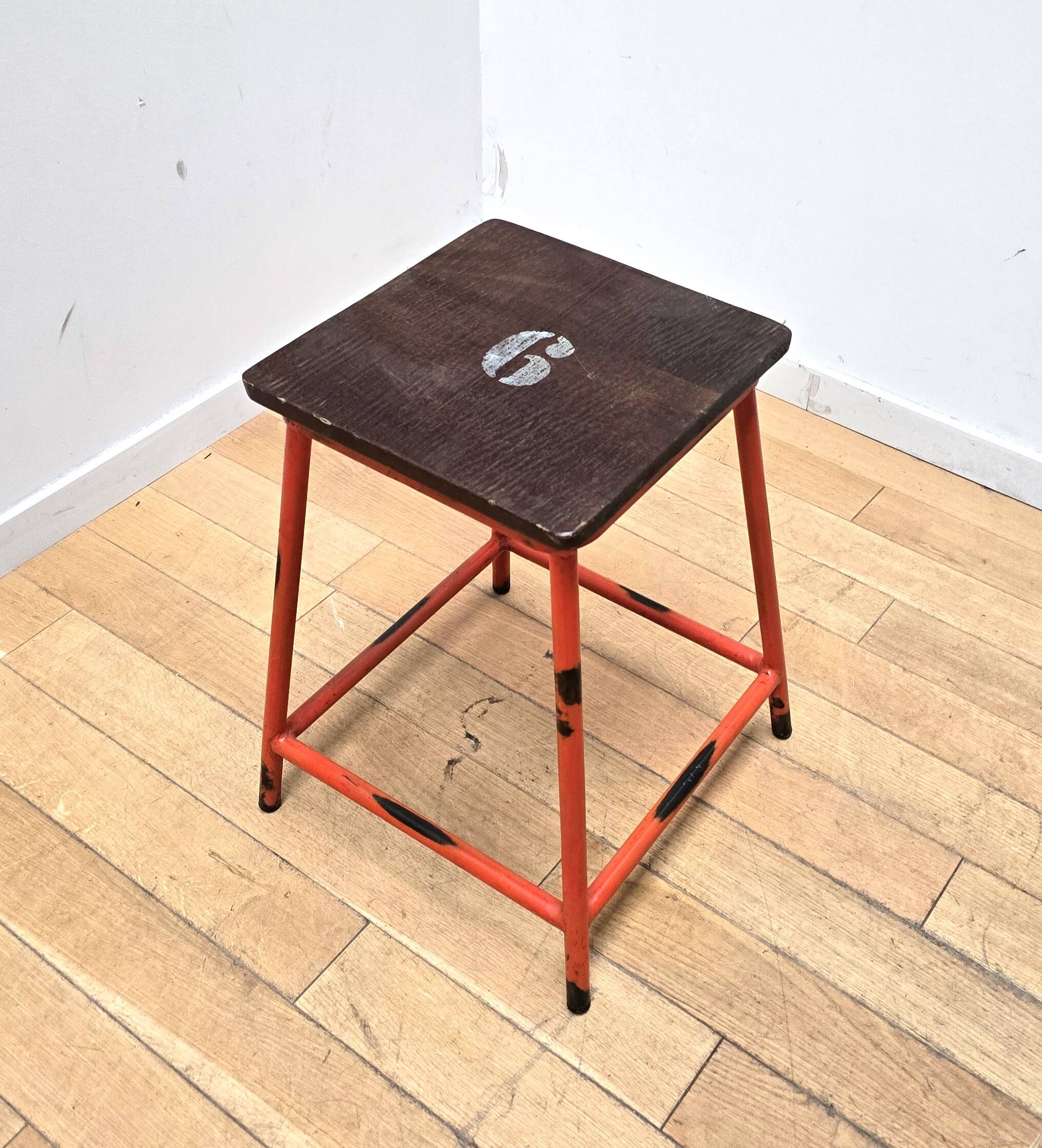 Set of 4 school stools