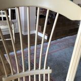 Lot of 6 chairs in solid beech pattern sheaves.