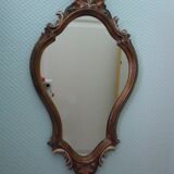 Mirror with wood frame - 70s - Belgium
