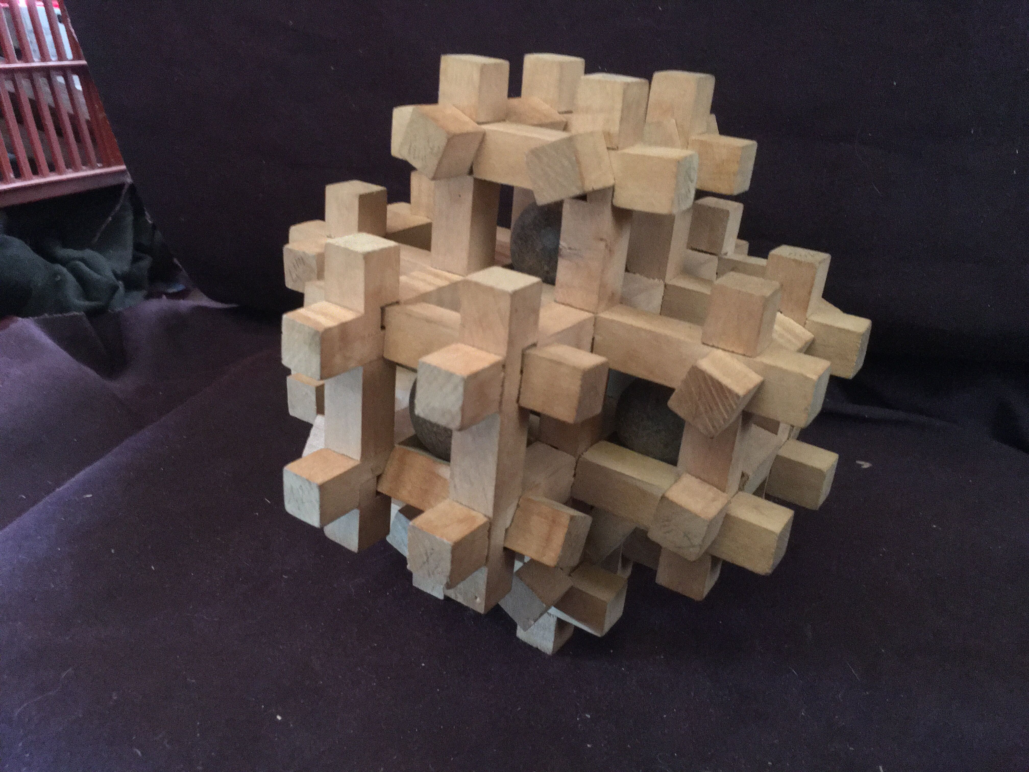 Chinese wooden puzzle, puzzle game