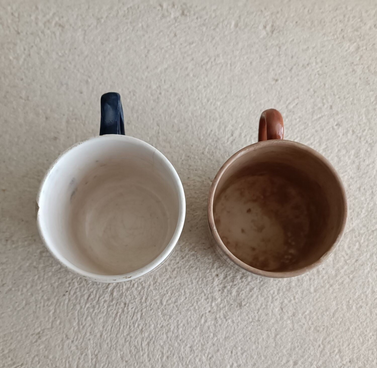 Two cups model Béarn Creil Montereau