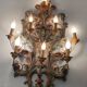 Large Italian Wooden Sconces 1950’s