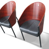 Pair of chairs "Costes" by Philippe Starck