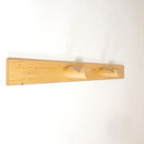 Charlotte Perriand, solid pine coat rack, 104 cm.