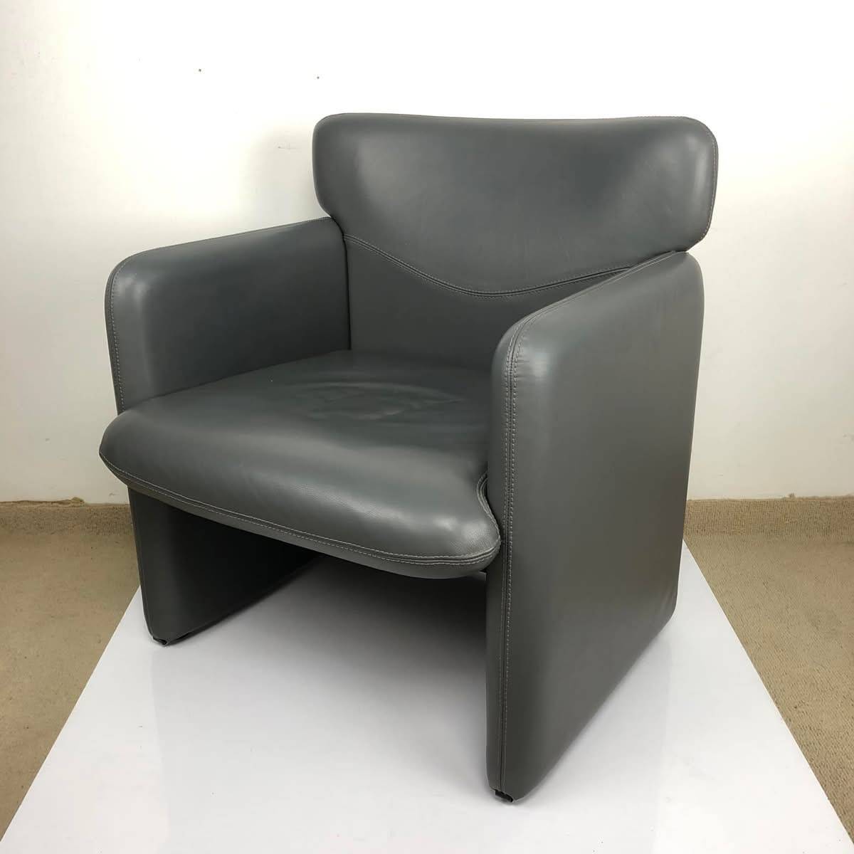 Fauteuil en cuir