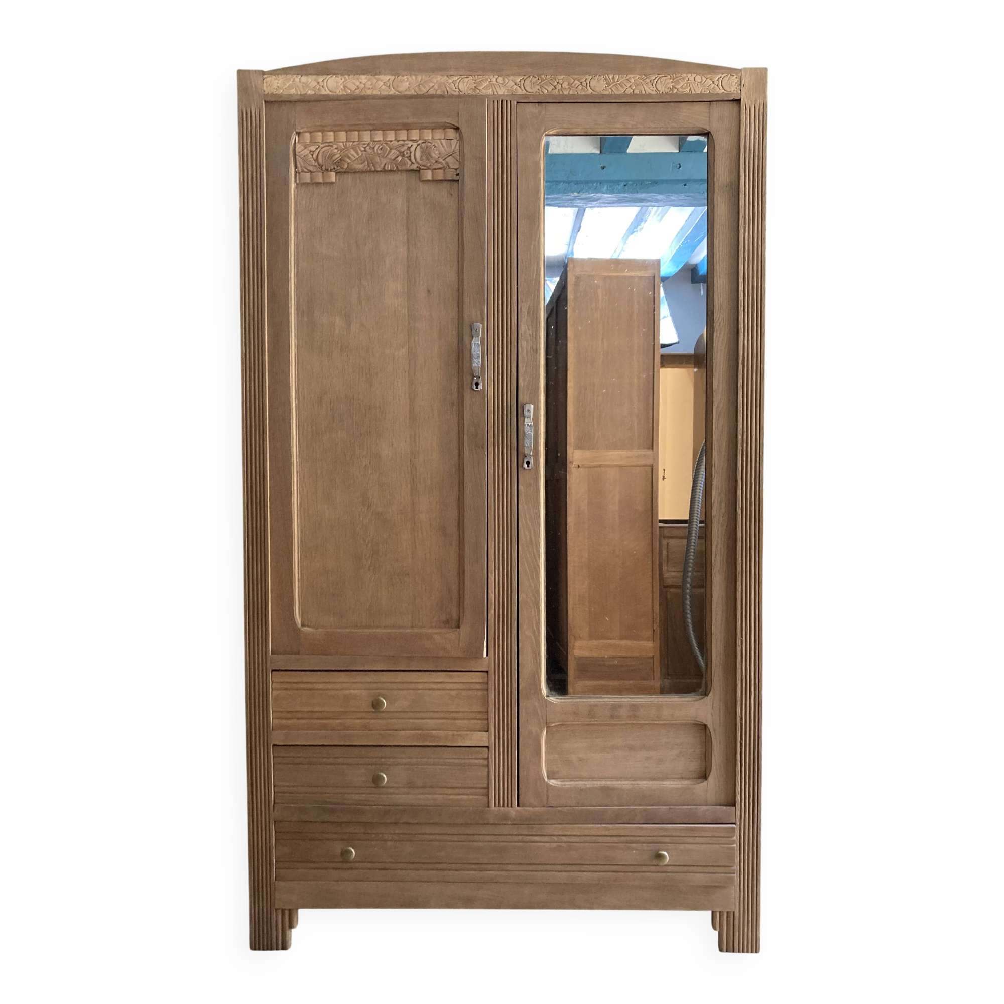 Parisian hotel Art Deco wardrobe