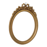 Old wall frame for photo or mirror