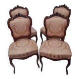 4 Louis XV style chairs