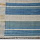 8x12 Light Blue & Off White Large Kilim Rug, 260x361Cm