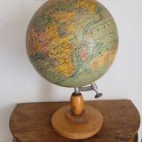 Globe world map