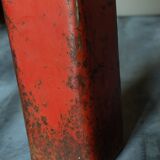 Vintage industrial stool made of recycled sheet metal