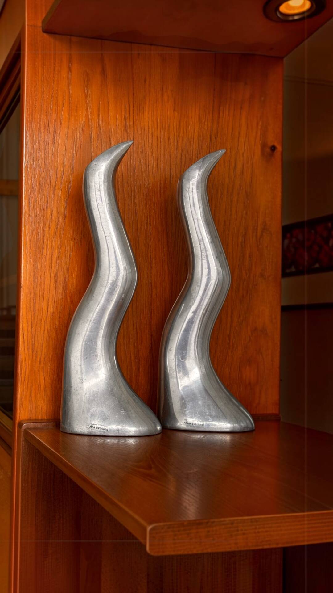 Pair of candlesticks ANATOMI by Anna Efverlund for IKEA, 1992