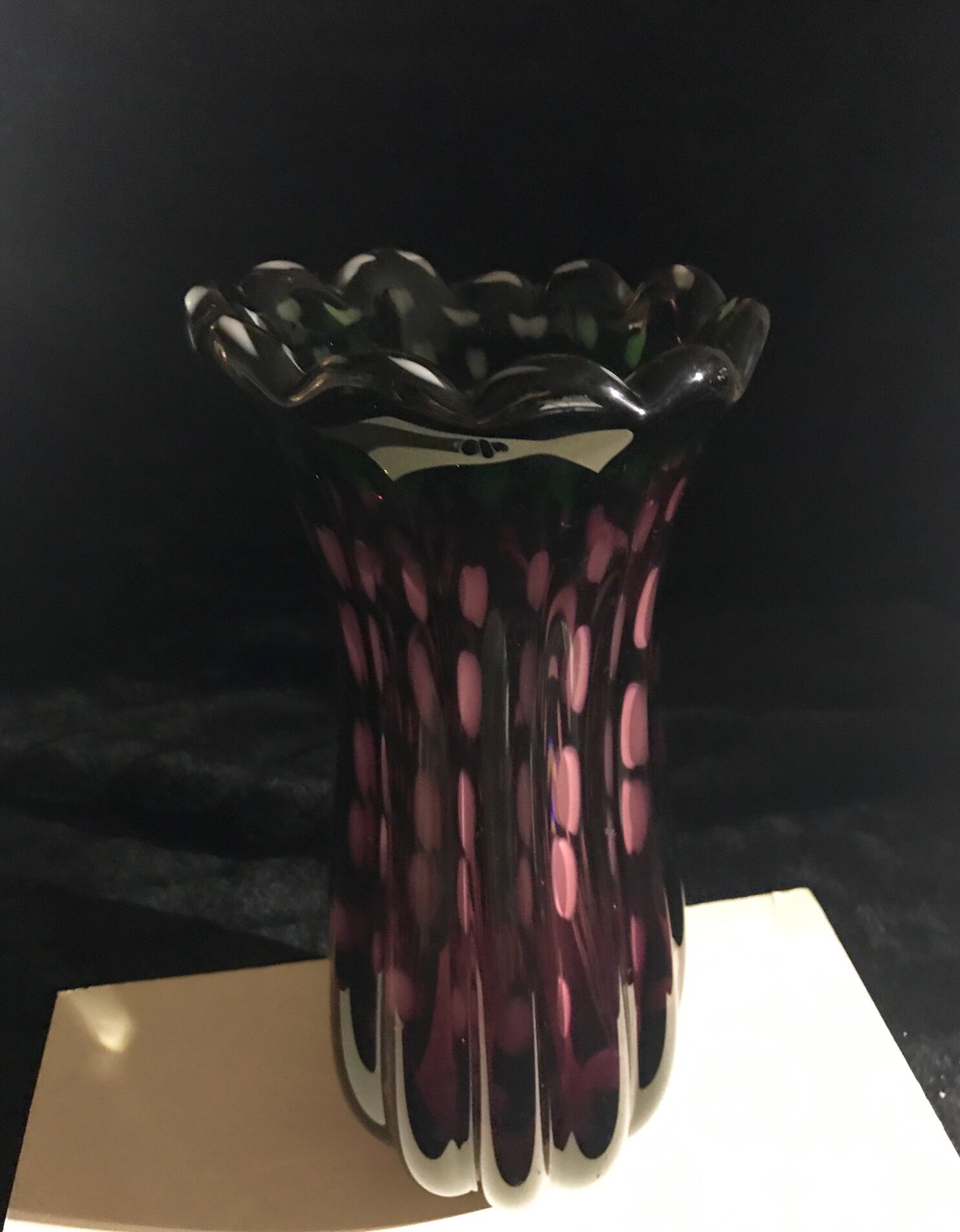 Vase large Attr Barovier & Toso l