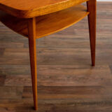 Mid-Century Czechoslovak Walnut Coffee Table, 1960s