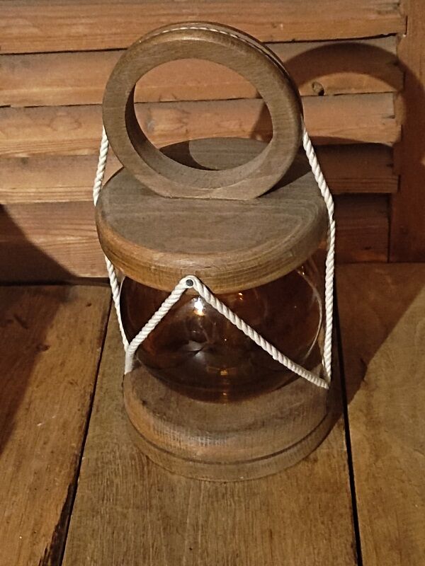 Bedside lamp night ball float amber marine