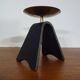 Brutalist Iron and Brass Candleholder, 1960s