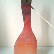 Pied de lampe en verre