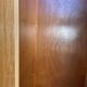 Light oak sliding door wardrobe, 1960