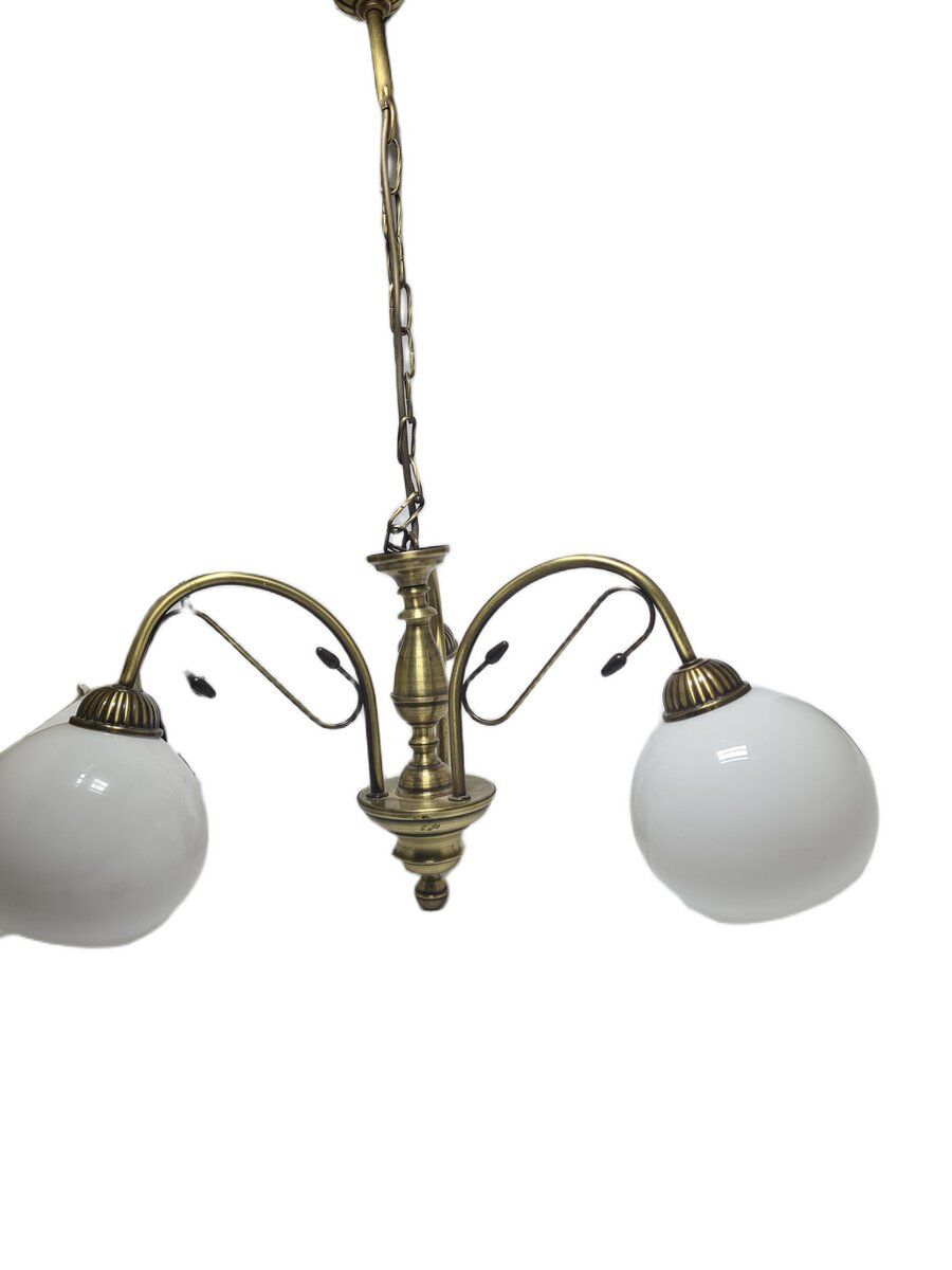 Vintage Art Nouveau chandelier, Poland, 1970s