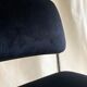 Fauteuil et 2 chaises design, chrome tubulaire