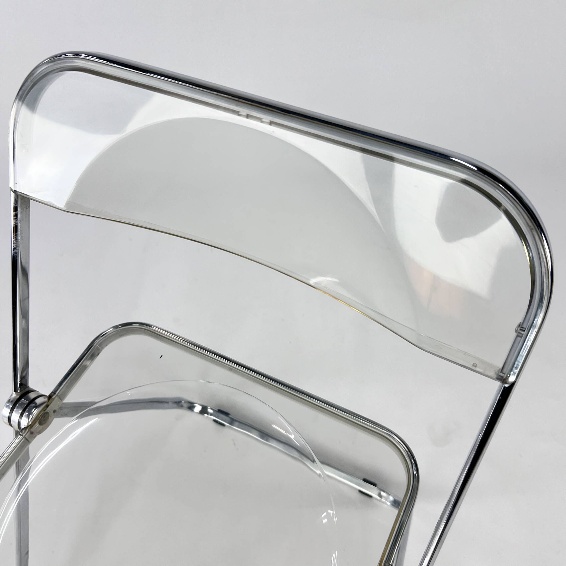 Chaise pliante vintage Plia par Giancarlo Piretti pour Castelli, 1970