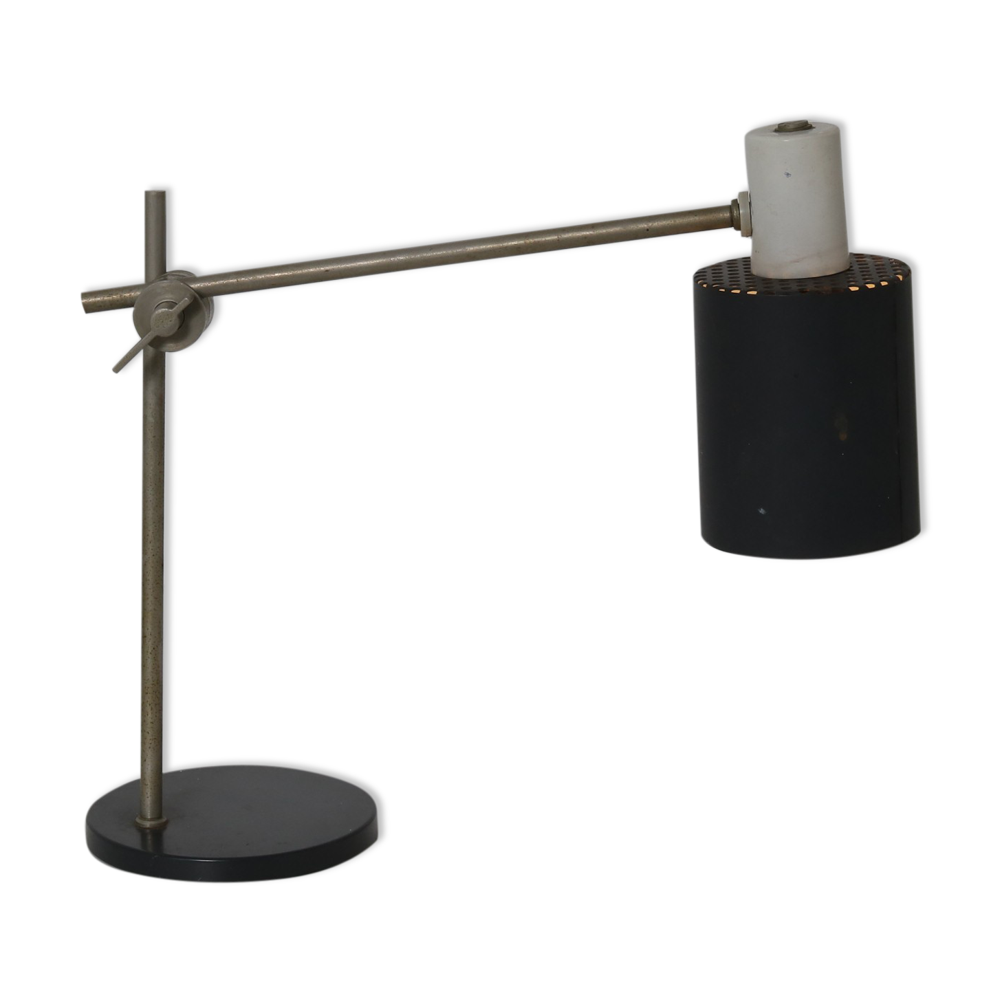 Desk lamp by H. Busquet for Hala, the Netherlands 1950