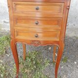Pair of cherry bedside tables