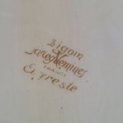 ​Grand ravier Agreste Digoin Sarreguemines 1930