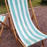 Paire de transat chilienne vintage