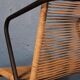 Metal & rope chair 1950